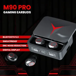 سماعات بلوتوث M90 Pro + باوربنك مدمج